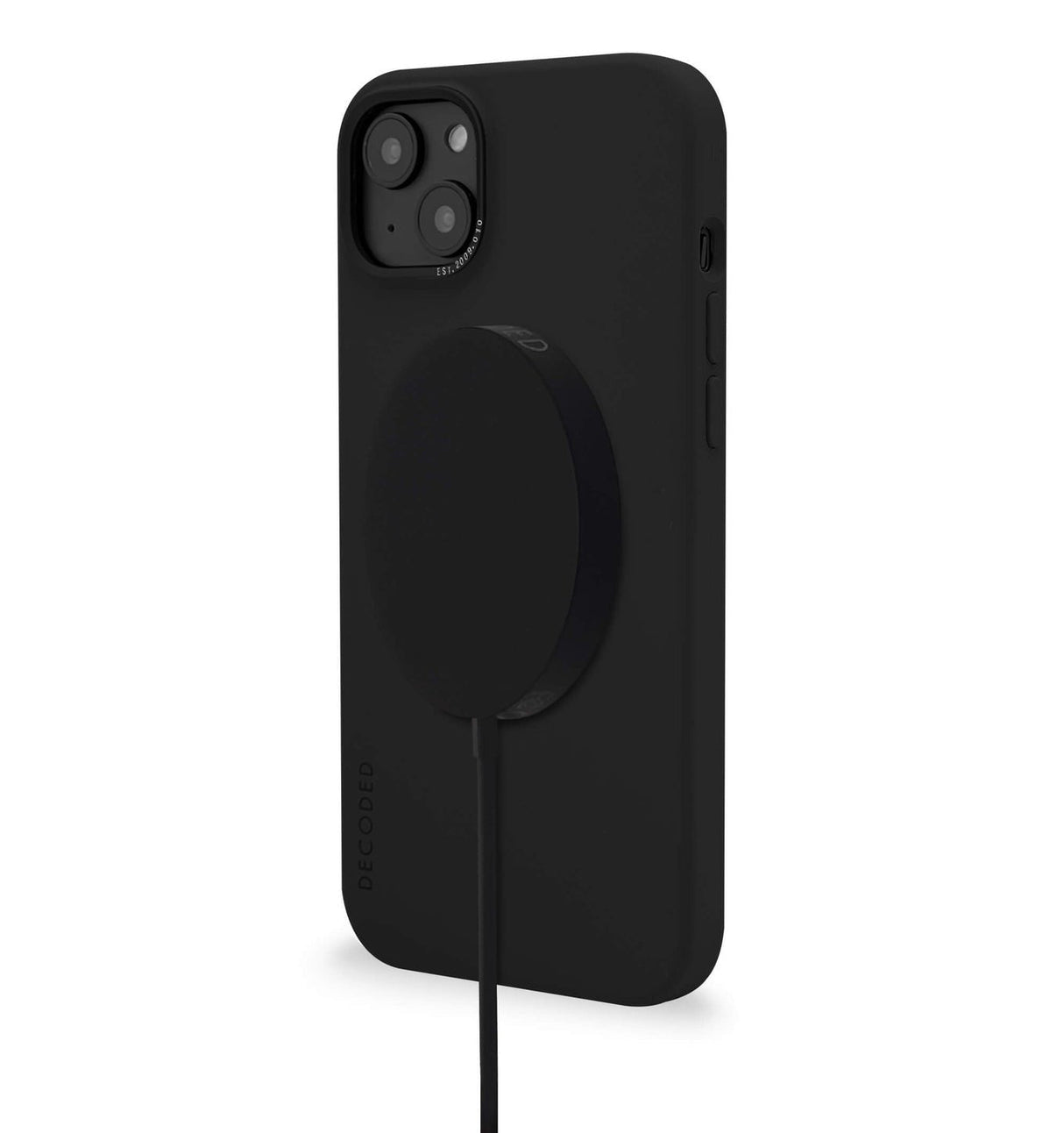 Decoded Antimicrobial Silicone Backcover Iphone 14 Charcoal