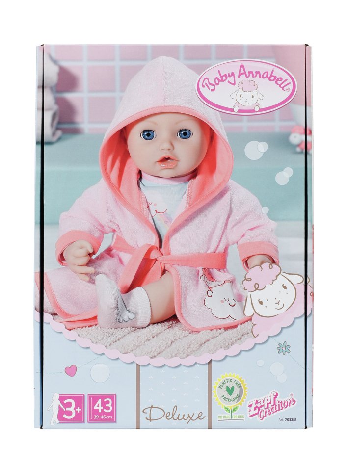 Accesorios Para Muñecas Zapf Creation  Baby Annabell® Deluxe Hora Del Baño 43cm