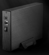 Axagon Ee35-Xa3 Caja Externa De 3,5, Usb 3.0 / Sata Ii, Aluminio - Negro