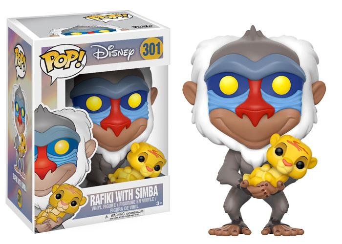 Funko Pop El Rey Leon Rafiki Con Simba