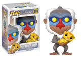 Funko Pop El Rey Leon Rafiki Con Simba