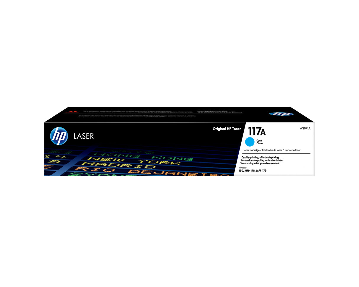 EAN 0193424172818 - HP 117A Cyan Original Laser Toner Cartridge cartucho de tóner 1 pieza(s) imagen 1
