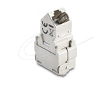 Delock Keystone Modulorj45 Hembra A Lsa Cat.6a 45° Angulare Hembra Geschirmt