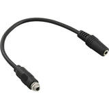 Adaptador De Audio Inline De 3,5 Mm Estéreo Hembra A Hembra, Uno Con Banda De Rodadura De 0,2 M
