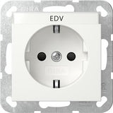 EAN 4010337093381 - GIRA 446203 toma de corriente Schuko Blanco imagen 1