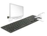 Delock Teclado (Aleman) Wlan Para Smart Tv Und Pc / Notebook