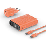 Batería Externa Realpower Pb-10000 Power Pack Naranja