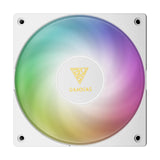 Ventilador Pc Gamdias Ven Case Notus M1-1201 Wh Argb Pale Intercambiable (Incl.)
