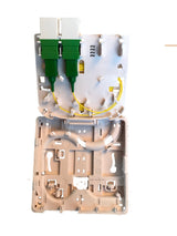 Ftth Box Fr 4 Kupplungen Sc-S Oder Lc-D 80x80 Mit Cablefhrung, Schrumpfversion