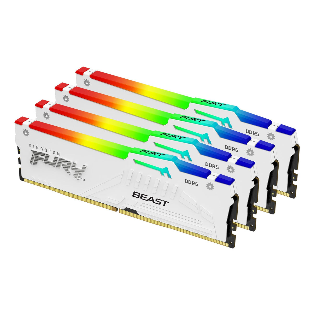 EAN 0740617335071 - Kingston Technology FURY Beast RGB módulo de memoria 4 x 32 GB 5600 MT/s 288-pin DIMM imagen 1