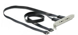 Cable Delock 89935 Usb 0,5 M Usb 3.2 Gen 2 (3.1 Gen 2) Usb A Usb C Negro