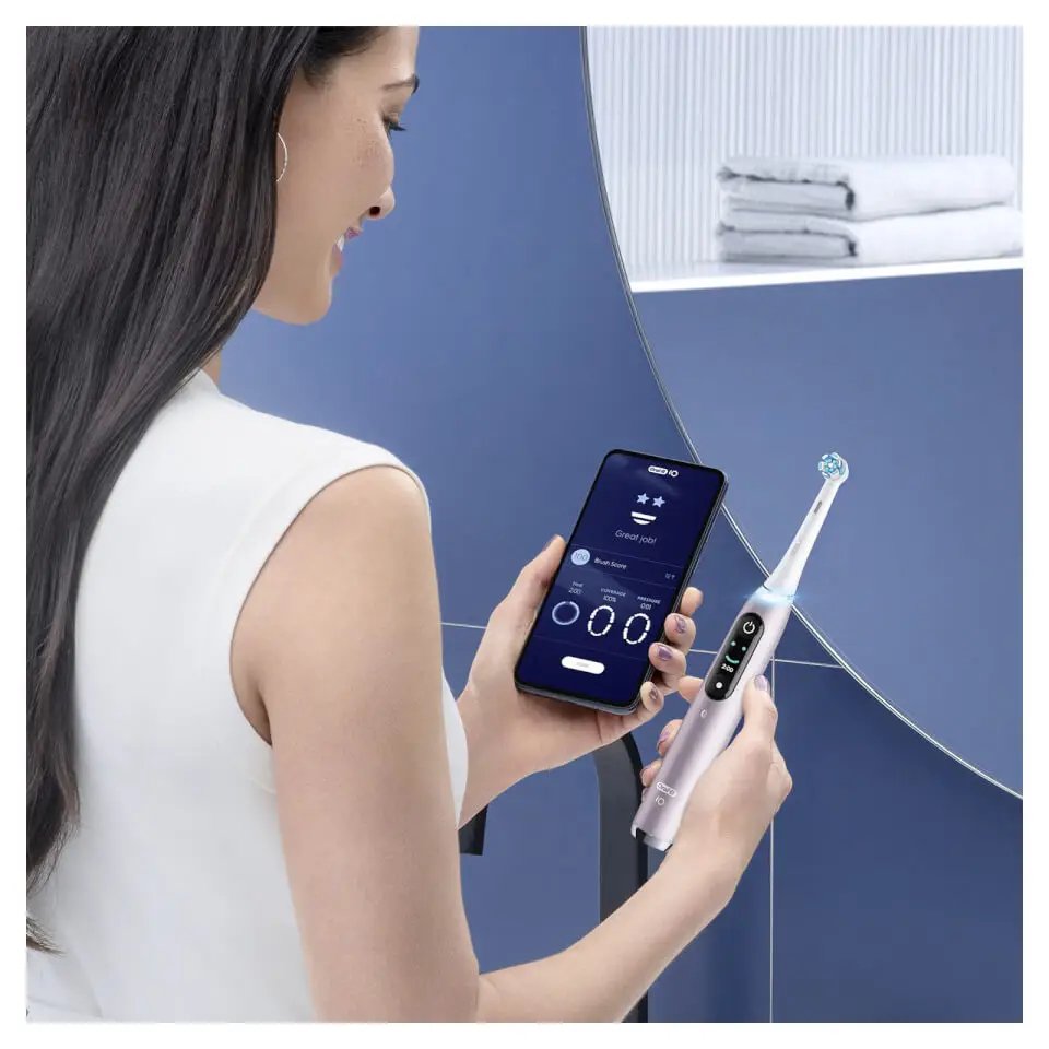 Braun Oral-B Io Serie 9, Cepillo De Dientes Eléctrico Serie Io 9 2. Manos Bk/Pk