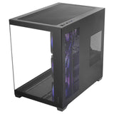 Caja Pc  Atx Mars Gaming Mcv5 Cristal Templado Panoramico Argb Gpu 416mm Negra