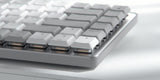 Teclado Ingles Logitech Mx Mini Mechanical For Mac Bluetooth Qwerty Internacional De Ee.Uu. Gris, Blanco