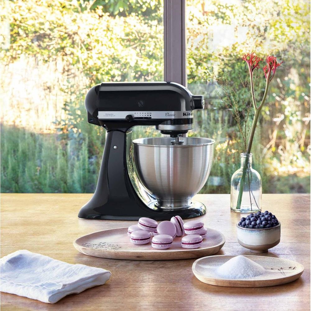 Kitchenaid Classic Robot De Cocina 275 W 4,3 L Negro, Metálico