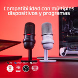 Hyperx Solocast - Usb Microphone (White) Blanco