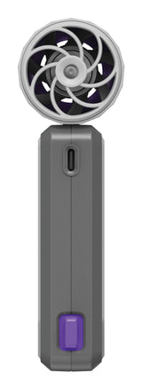EAN 23942323402 - Verbatim Cool 'n' Go AirJet Gris, Púrpura Ventilador de mano imagen 3
