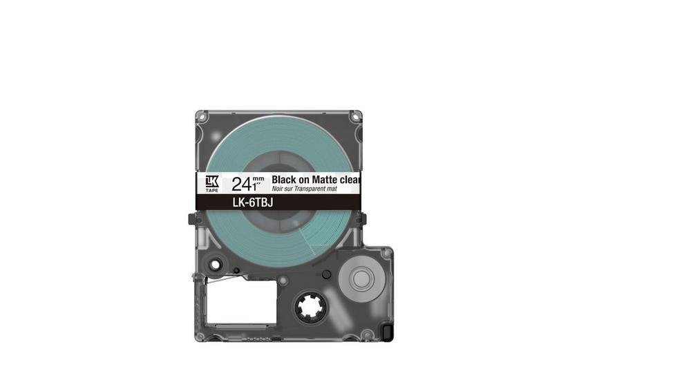 Epson Cinta Lk-6tbj N/Clair Mat 24mm