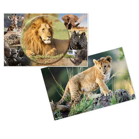 EAN 4008705936347 - HERMA Schreibunterlage Afrika Tiere protector de escritorio Cartón Multicolor imagen 1