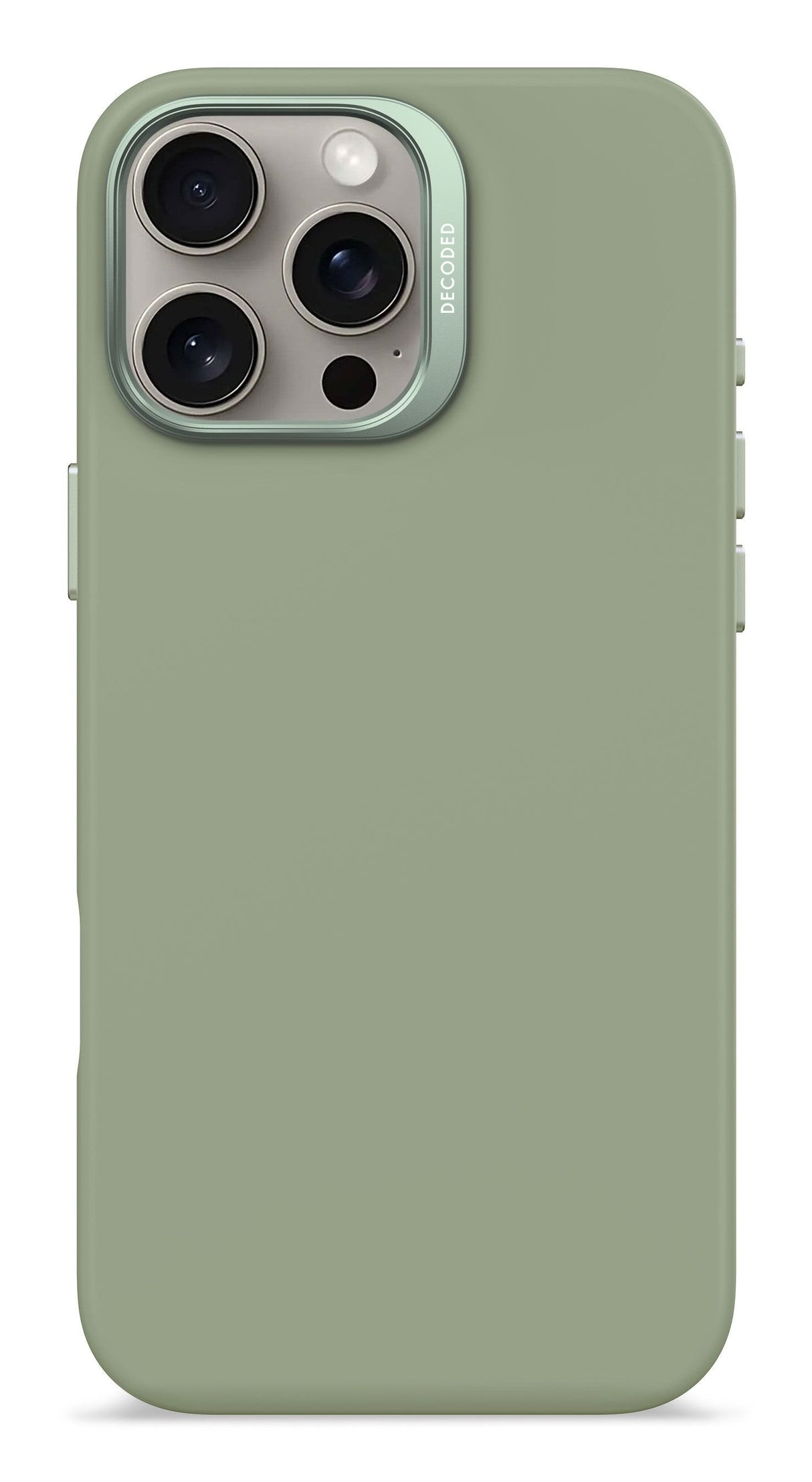 Decoded Silicone Case Funda Para Iphone 16 Pro Max 17,5 Cm (6.9") Verde