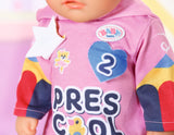 Pelele De Muñeca Baby Born Kindergarten Romper+Badges