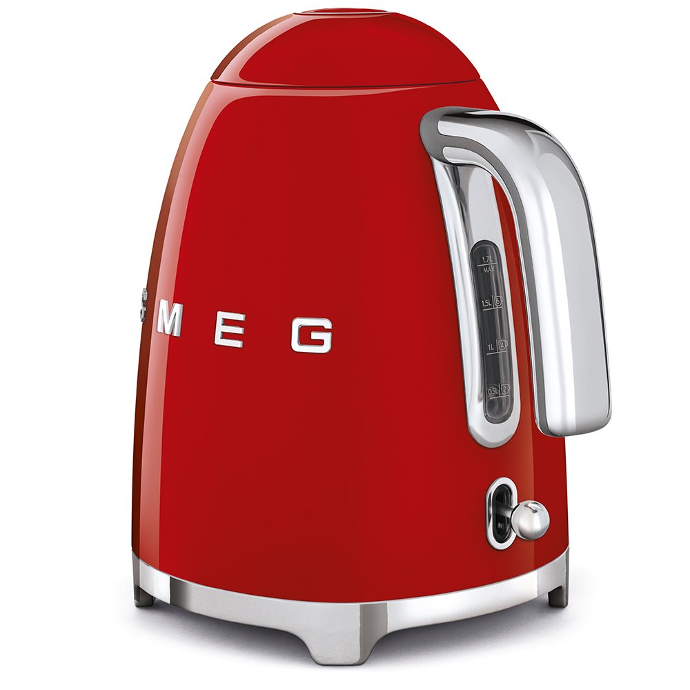 EAN 8017709228095 - Smeg KLF03RDEU tetera eléctrica 1,7 L 2400 W Rojo imagen 3