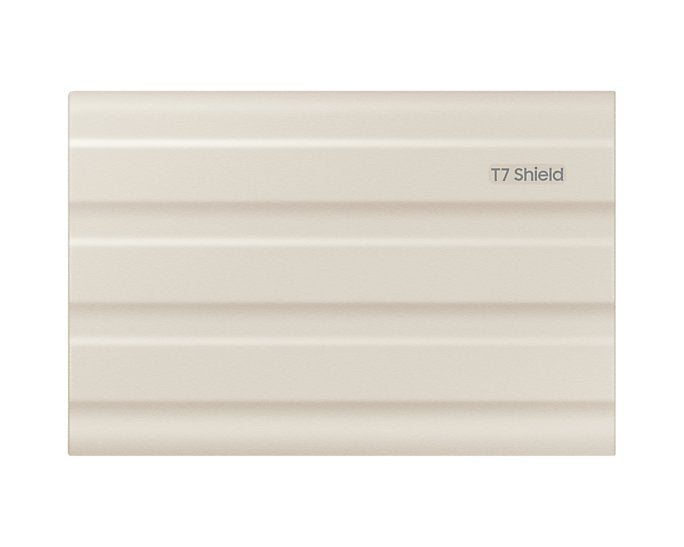 Samsung Ssd Portable T7 Shield 1tb Beige Retail (N)