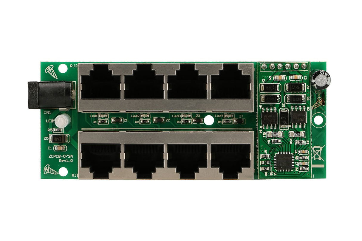Extralink Active Poe Injector 4 Port Gigabit 802.3at/Af Mode A