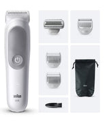 Braun Regolabarba Body Groomeer Uomo Bg 5550 Impermeabile + Accessori