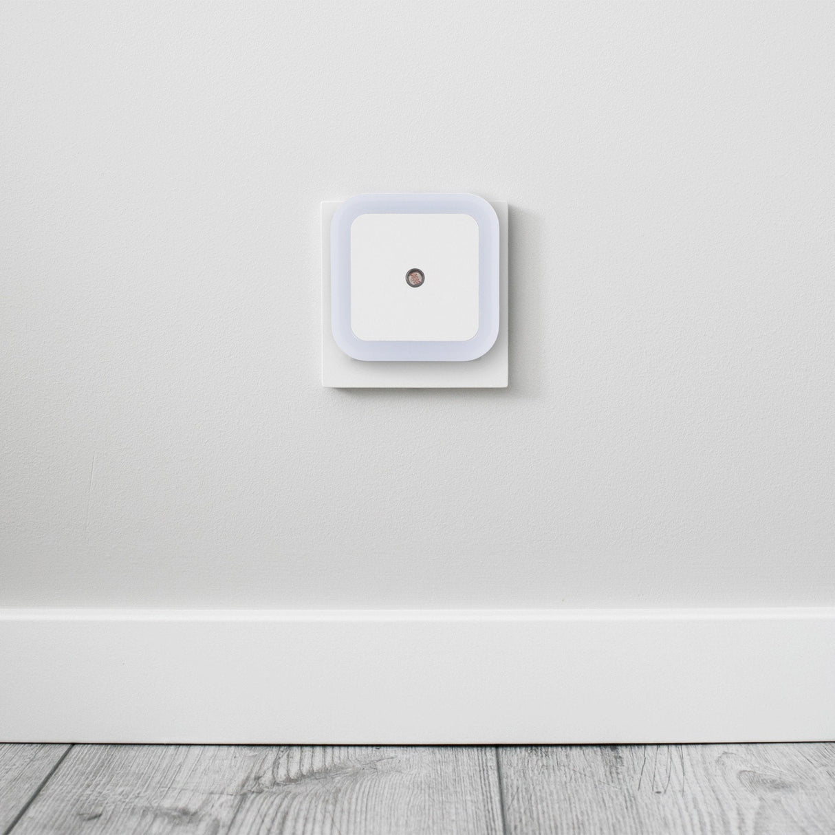 Entac Nachtlicht 0.5w Quadrat. Ww Blanco Dämmerungssensor