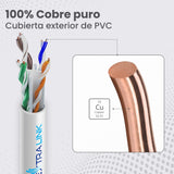 Extralink Cat6 Utp (U/Utp) Indoor Twisted Pair 50m