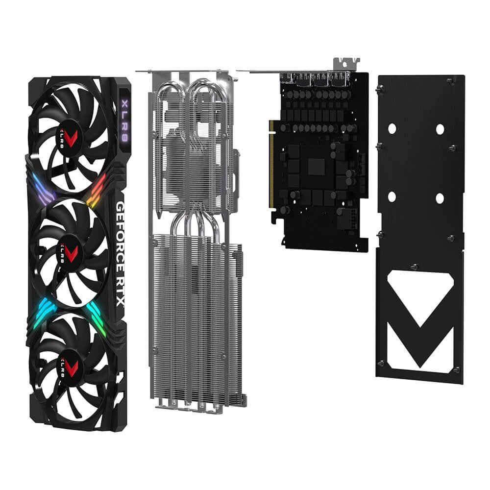 EAN 0751492786407 - PNY GeForce RTX 4070 SUPER XLR8 Gaming VERTO EPIC-X RGB Overclocked Triple Fan DLSS 3 NVIDIA 12 GB GDDR6X imagen 3