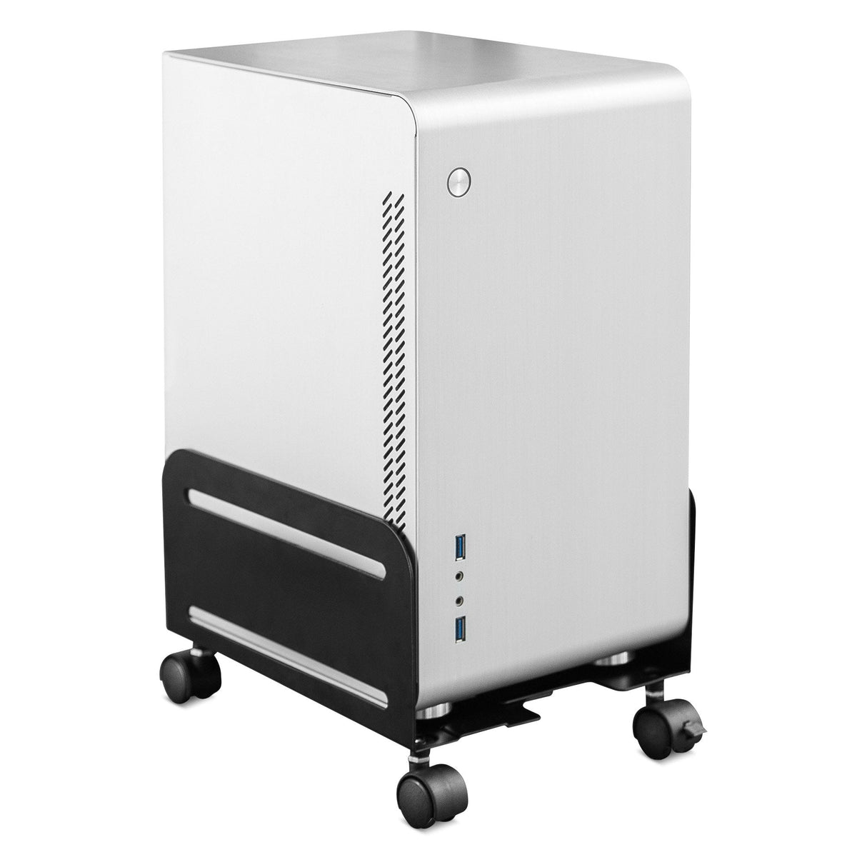 Inline Pc-Trolley, Soporte Con Ruedas Para Pc Máx. 10 Kg, Negro