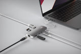 EAN 8720574622737 - LINQ LQ49081PS base para portátil y replicador de puertos Alámbrico USB 3.2 Gen 2 (3.1 Gen 2) Type-C Gris imagen 8