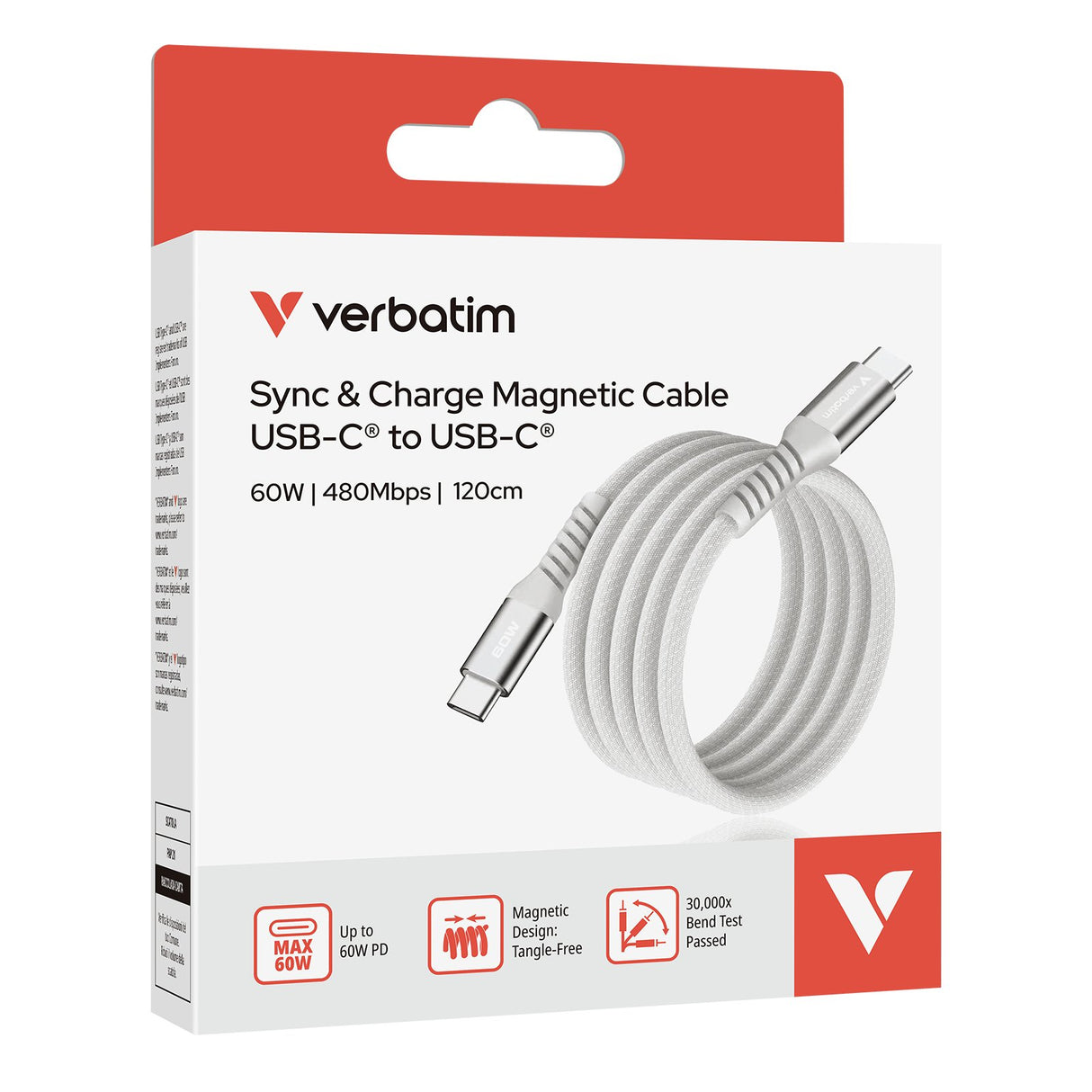 EAN 0023942318507 - Verbatim 31850 cable USB USB 2.0 1,2 m USB C Gris imagen 7