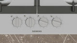 Siemens Ec6a5hi90 Hobs Negro, Acero Inoxidable Integrado 60 Cm Encimera De Gas 4 Zona(S)