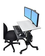 Ergotron Workfit-C Dual - Sitz-/Steh-Arbeitsplatz