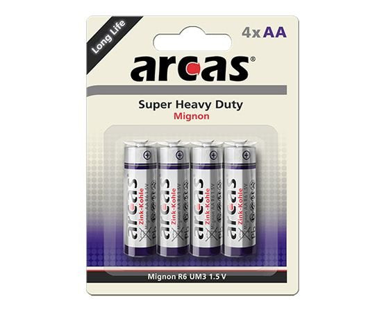 Pilas Arcas R06 Mignon Aa (4 Pieces)