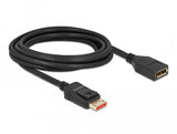 Delock Displayport Verlngerungscable 8k 60 Hz 3 M