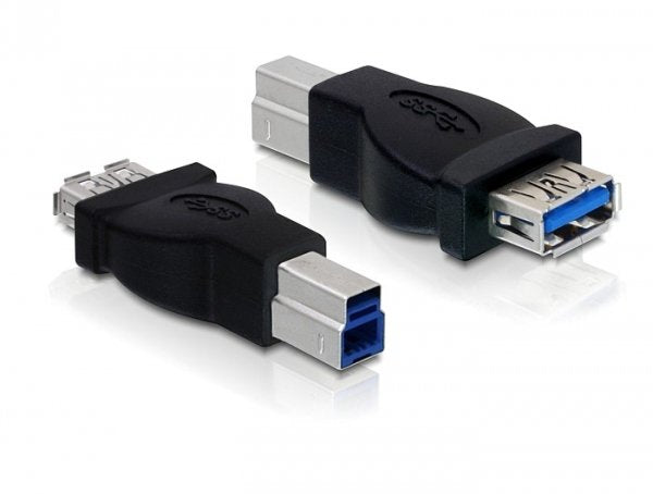 EAN 4043619651795 - DeLOCK USB 3.0 Adapter USB 3.0-B M USB 3.0-A FM Negro imagen 1