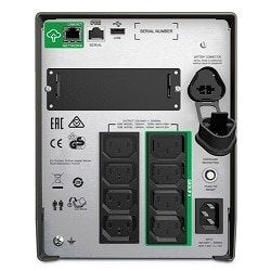 EAN 0731304362609 - APC DLT1500IC sistema de alimentación ininterrumpida (UPS) Línea interactiva 1,5 kVA 1000 W 8 salidas AC imagen 2
