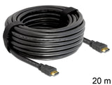 Delock Cable Hdmi Hdmi Tipo A (Estándar) 20m Negro
