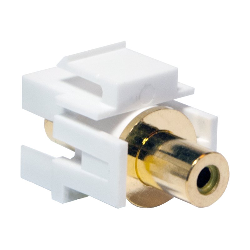 Kab Keystone Verbinder Rca Female > Rca Female - Yellow Logilink