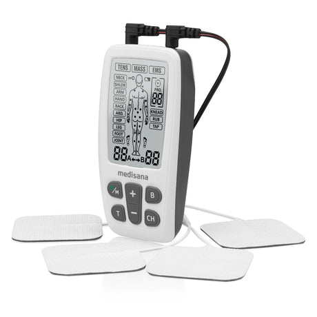 EAN 4015588883477 - Medisana TT 200 masajeador Atrás, Mano, HIPS, Cuello, Hombros Negro, Blanco imagen 1