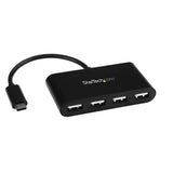Startech.Com Hub Concentrador Usb-C A Usb A De 4 Puertos Ladrón Adaptador Usb Tipo C A Usb A De 4 Puertos Usb 2.0 Hub 4 X Usb 2.0 Sobremesa