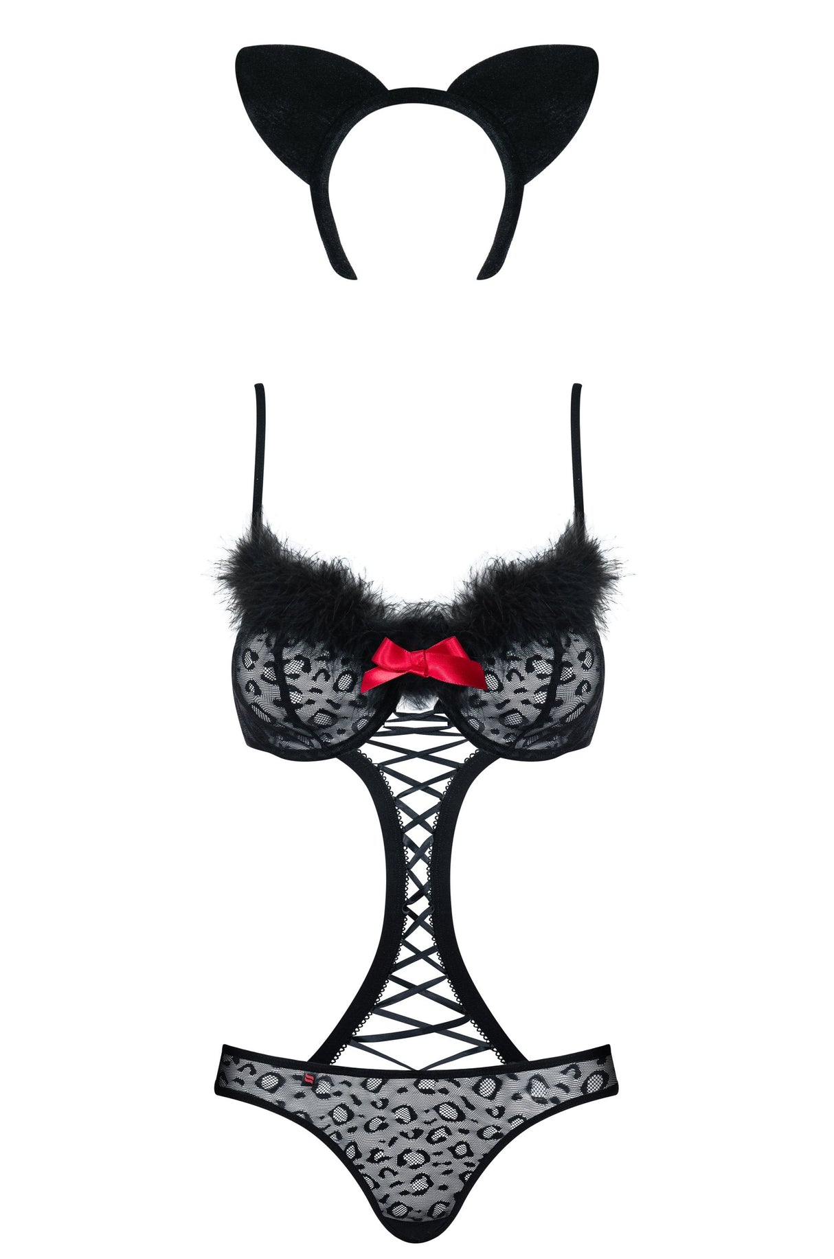 Obsessive Gepardina 3pcs Disfraz Gata S/M