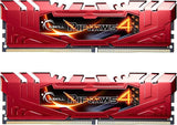 Memoria G.Skill 8gb Ddr4-2666  2 X 4 Gb 2666 Mhz  Rojo