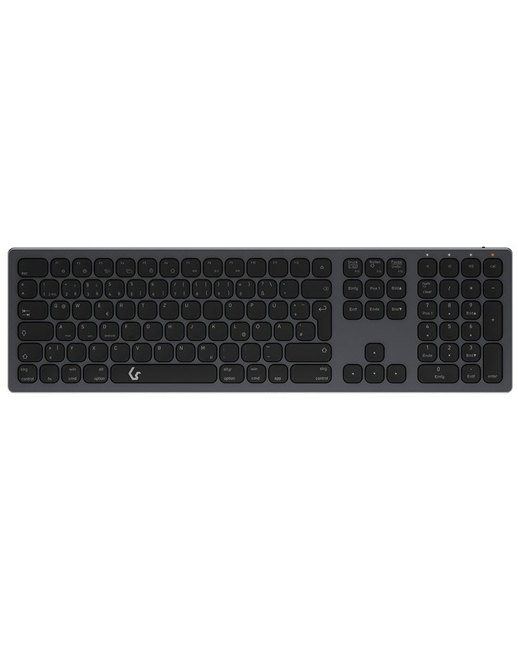 Keysonic Ksk-8023btrf, Teclado Antracita/Negro, Disposición De, Membrana Tipo X 60939