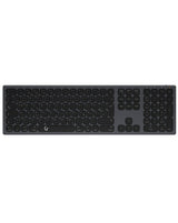 Keysonic Ksk-8023btrf, Teclado Antracita/Negro, Disposición De, Membrana Tipo X 60939