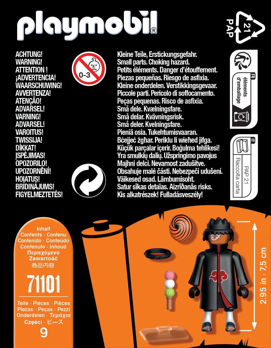 EAN 4008789711014 - Playmobil Naruto 71101 figura de juguete para niños imagen 4
